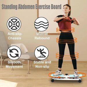 Waist Sculptor Machine Twister, Waist Twisting Fitness Tool Standing